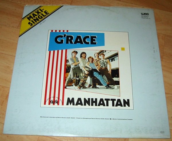 G'Race - Manhattan LP (LP016)