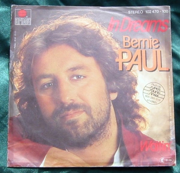Bernie Paul - In Dreams / Single 7" (S049)