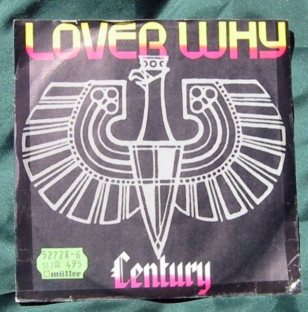 Century - Lover Why / Single 7" (S082)