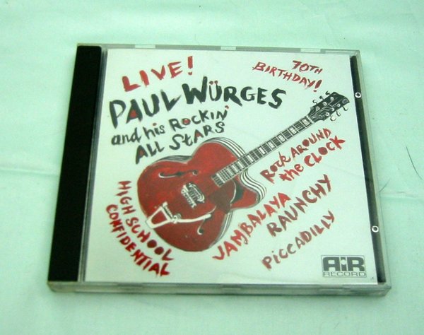 Paul Würges And his Rockin Allstars Live CD (C101)
