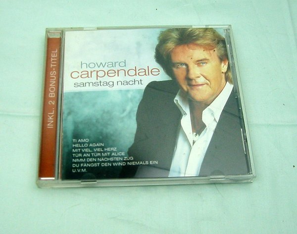 Howard Carpendale - Samstag Nacht CD (C116)