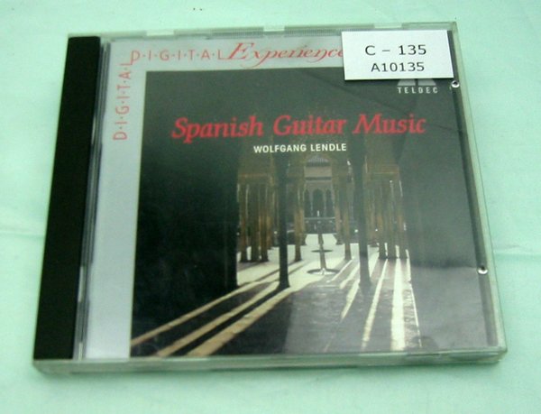 Wolfgang Lendle - Spanish Guitar Music CD (C135)
