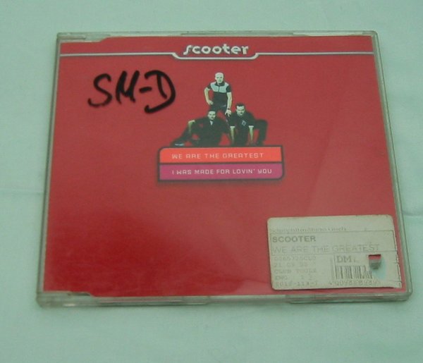 Scooter - We are the Greatest CD (C211) Maxi-Single